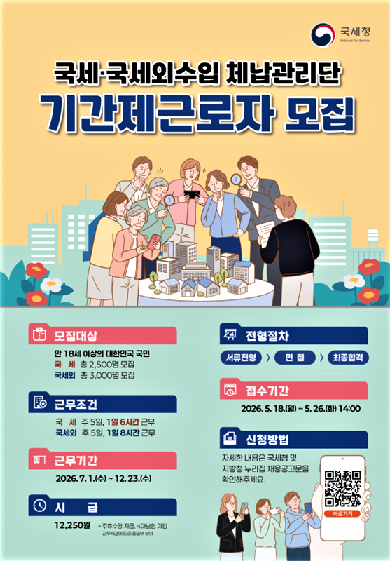 체납관리단 기간제근로자 모집 포스터-1.png