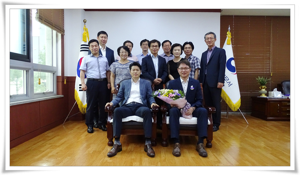 선후배 동료들과 함께
