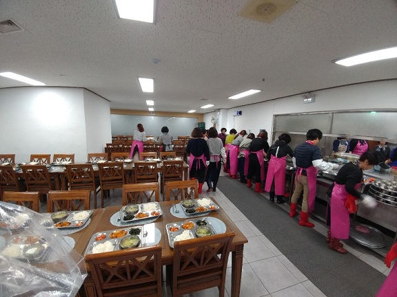 배식과정