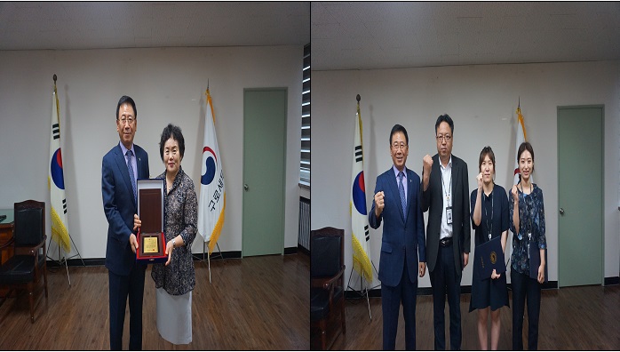 2018.07.02. 근속기념패, 임명장 수여식