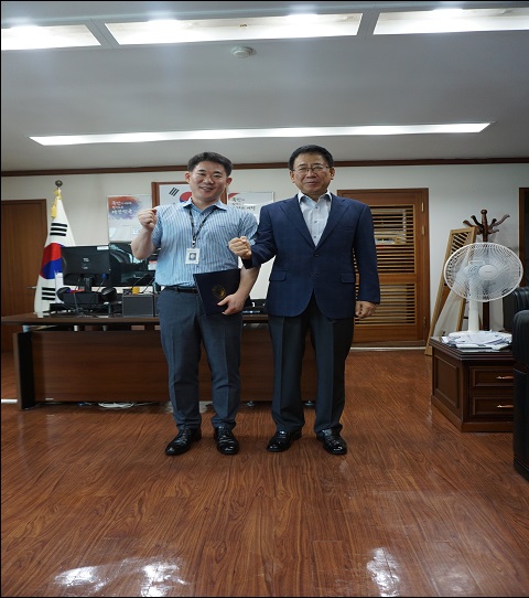 2018.08.01. 임명장수여식