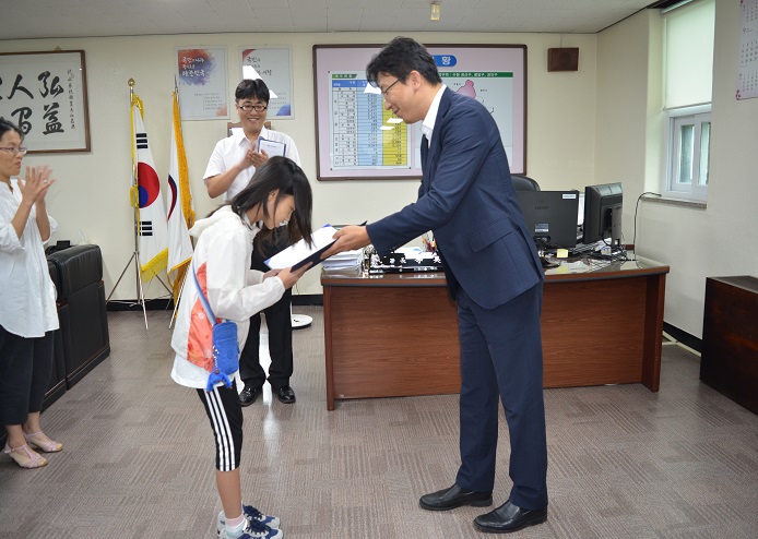 세무서장상 수상